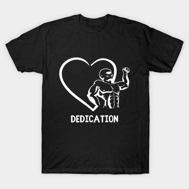 Dedication T-Shirt by Doddle Art